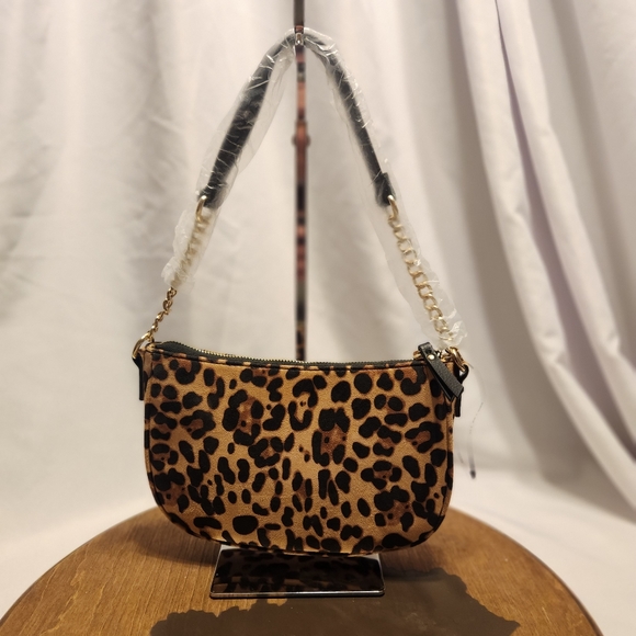 None Handbags - Cheetah Shoulder Bag New with packing still inside